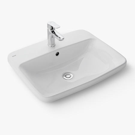 Chậu rửa mặt lavabo đặt bàn Inax AL-2398V (EC/FC)
