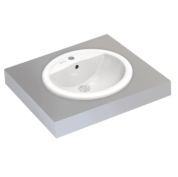 Chậu rửa mặt lavabo đặt bàn Viglacera Platinum P.21.150 - Image 6