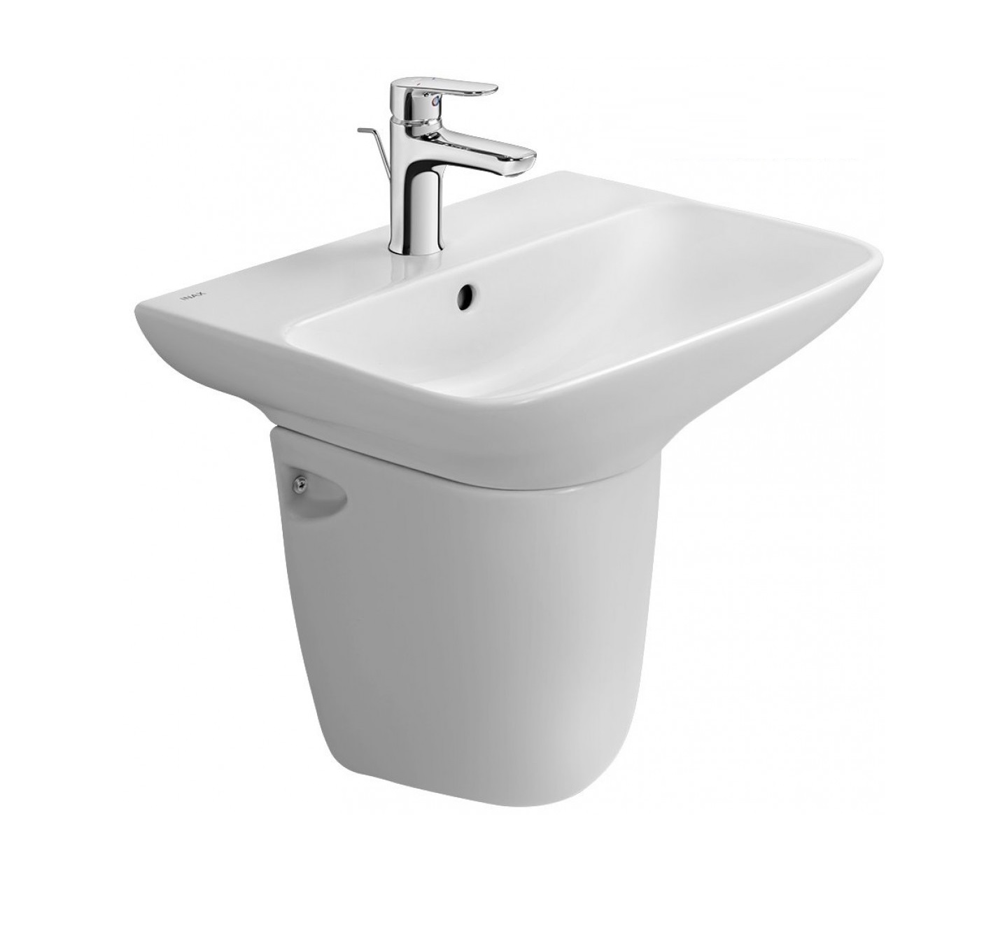 Chậu rửa mặt lavabo đặt góc Inax L-281V - Image 4