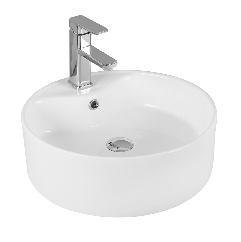 Chậu rửa mặt lavabo dương bàn Basic BSA-508 - Image 3