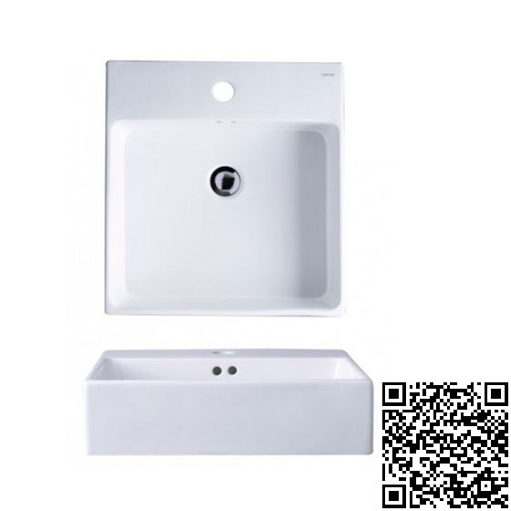 Chậu rửa mặt lavabo dương bàn CAESAR LF5232 - Image 3