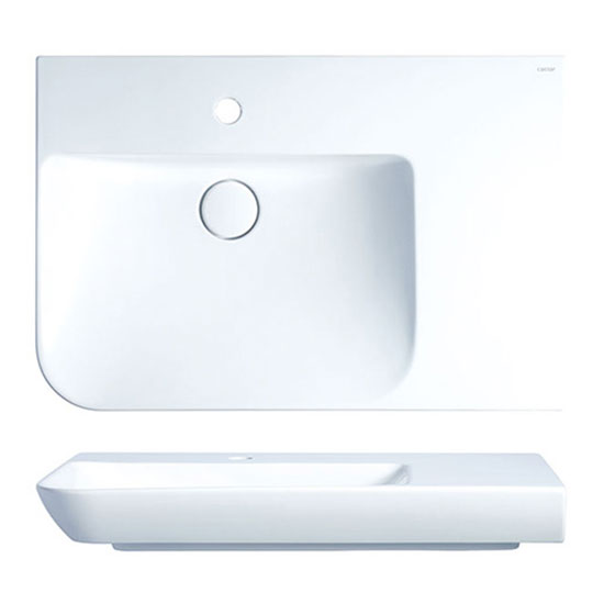 Chậu rửa mặt lavabo dương bàn CAESAR LF5232 - Image 6