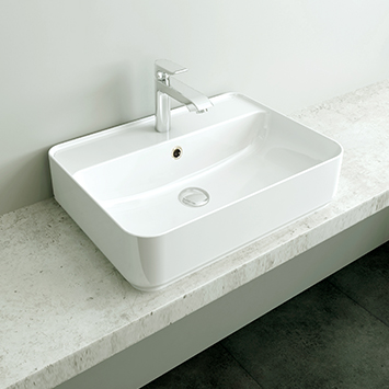 Chậu rửa mặt lavabo dương bàn ELIMEN LW1822 - Image 4