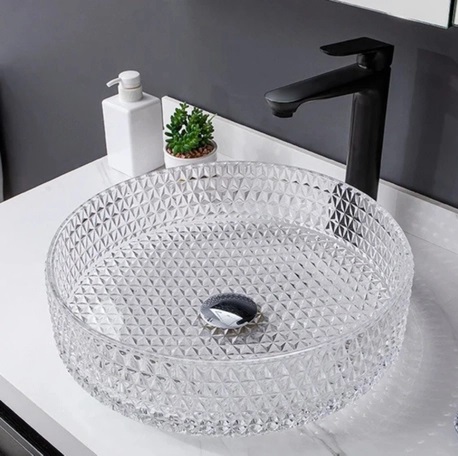 Chậu rửa mặt lavabo dương bàn hoặc treo tường Miken MKC-2073 - Image 5