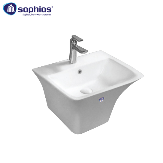 Chậu rửa mặt lavabo dương bàn Saphias TS-8007 - Image 4