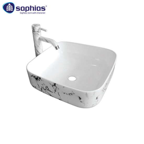 Chậu rửa mặt lavabo dương bàn Saphias TS-8029A - Image 4