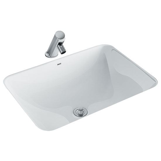 Chậu rửa mặt lavabo INAX AL-2395V (Kháng khuẩn) - Image 3