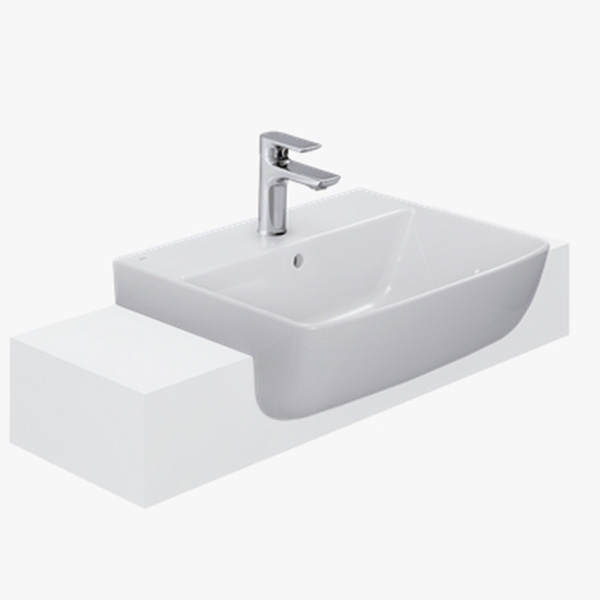 Chậu rửa mặt lavabo INAX AL-S640V Chậu rửa đặt bàn - Image 6