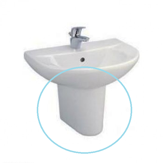 Chậu rửa mặt lavabo màu trắng mờ COTTO C00340 MWH - Image 5