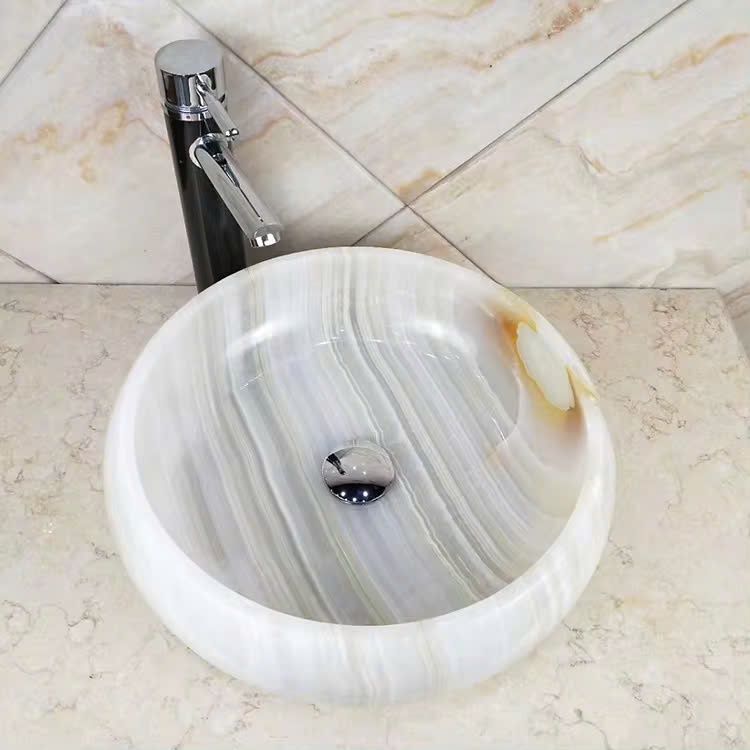 Chậu rửa mặt lavabo nghệ thuật màu đen Miken MKC-6039B (Đặt hàng 7-10 ngày) - Image 3