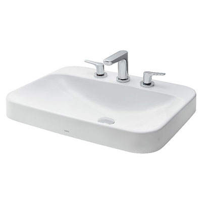 Chậu rửa mặt lavabo TOTO LW898CJW/F#W - Image 4