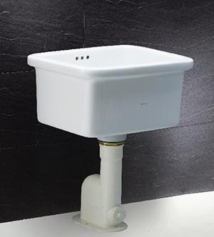 Chậu rửa mặt lavabo treo tường CAESAR F2270 - Image 5