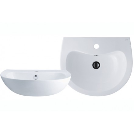 Chậu rửa mặt lavabo treo tường CAESAR L2014 - Image 4