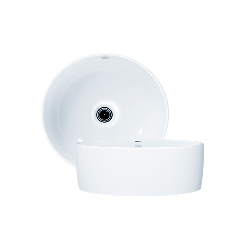 Chậu rửa mặt lavabo treo tường CAESAR L2014 - Image 4
