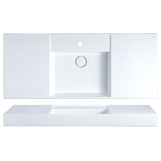 Chậu rửa mặt lavabo treo tường CAESAR L2140 - Image 3