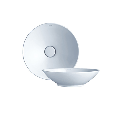 Chậu rửa mặt lavabo treo tường CAESAR L2220 - Image 4