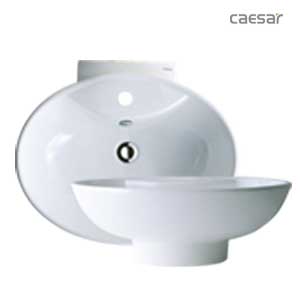 Chậu rửa mặt lavabo treo tường CAESAR L2230 - Image 6