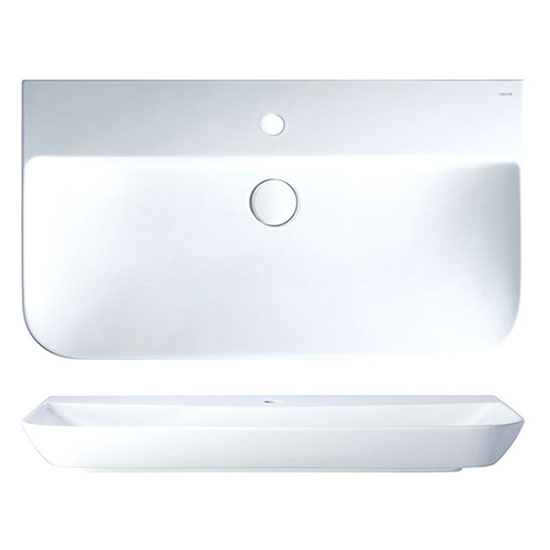 Chậu rửa mặt lavabo treo tường CAESAR L2360 - Image 4