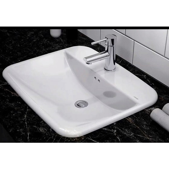Chậu rửa mặt lavabo treo tường CAESAR LF5306 - Image 6