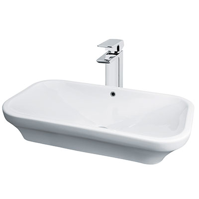 Chậu rửa mặt lavabo treo tường chân lửng Toto LHT328C - Image 5