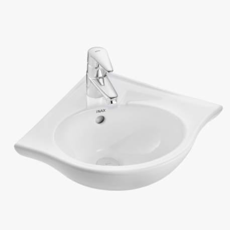 Chậu rửa mặt lavabo treo tường Inax AL-289VFC (Chậu 1 lỗ) - Image 6