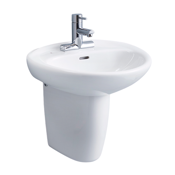 Chậu rửa mặt lavabo treo tường Royal RWL752-1H - Image 6