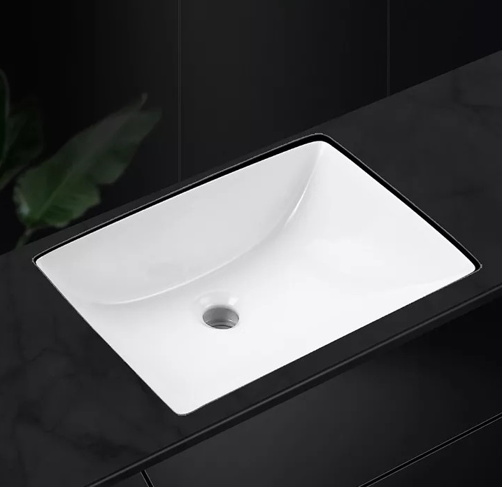 Chậu rửa mặt lavabo tròn dương bàn Minh Long T12 (360x360x160mm) - Image 5