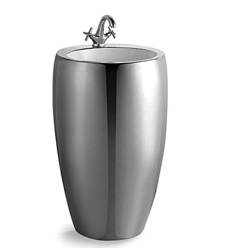 Chậu rửa mặt nghệ thuật chân đứng 02 - Image 3