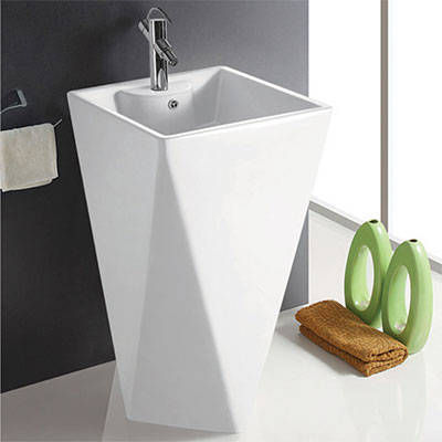 Chậu rửa mặt nghệ thuật chân đứng CL-6006 - Image 5
