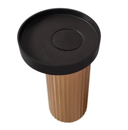 Chậu rửa mặt nghệ thuật chân đứng đá nhân tạo màu trắng Miken MKC-PB2169 - Image 4