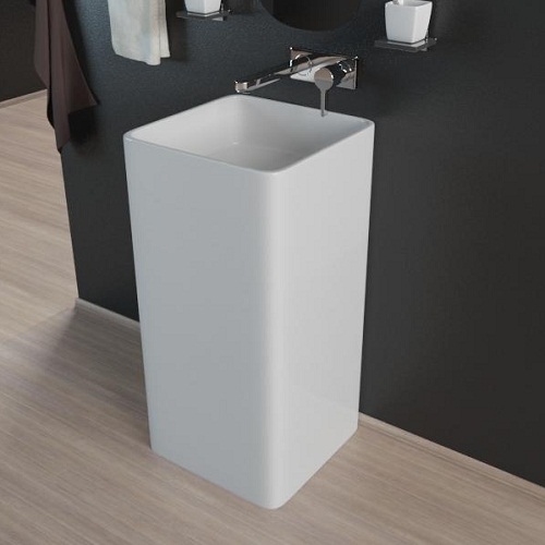 Chậu rửa mặt nghệ thuật chân đứng L035 - Image 5