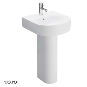 Chậu rửa treo tường TOTO LT210C - Image 4