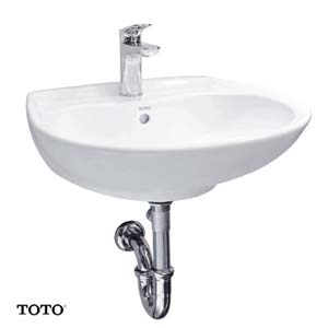 Chậu rửa treo tường TOTO LT300C