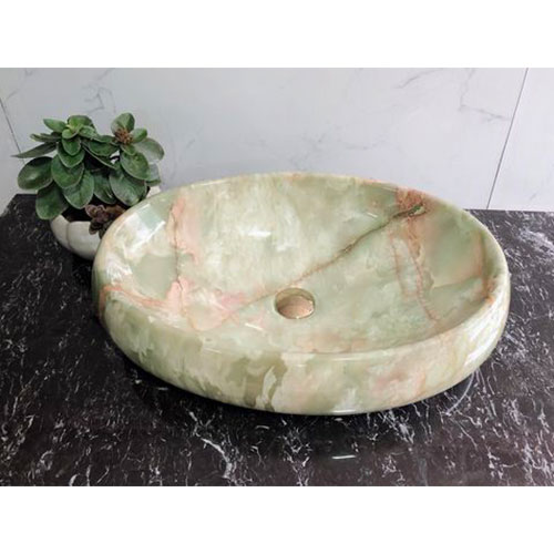 Chậu sứ mỹ nghệ Eximstone 035-2 (400x330x145) - Image 6
