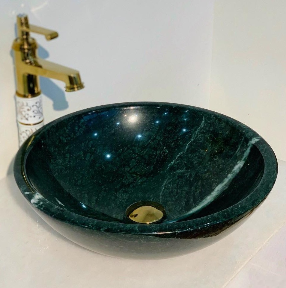 Chậu sứ mỹ nghệ Eximstone 035-3 (400x330x145) - Image 4