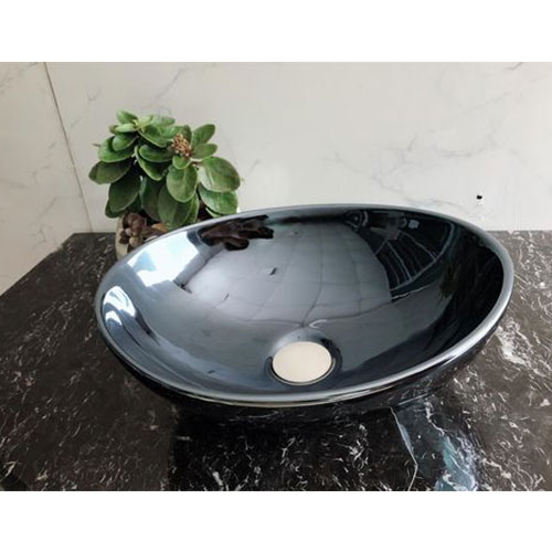 Chậu sứ mỹ nghệ Eximstone 054-3 (58x38x15cm và 48x34x15cm) - Image 5