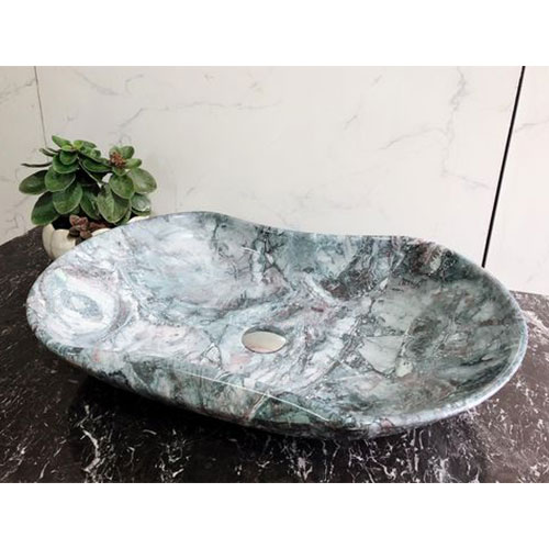 Chậu sứ mỹ nghệ Eximstone 160-3 (430x400x135) - Image 5