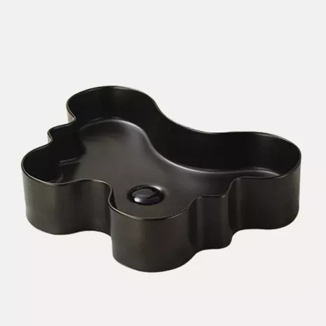 Chậu sứ mỹ nghệ nung màu nghệ thuật Miken Homaya MKC-P1720 - Image 4