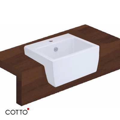 Chậu thả bàn đá dương vành COTTO C001017 - Image 3