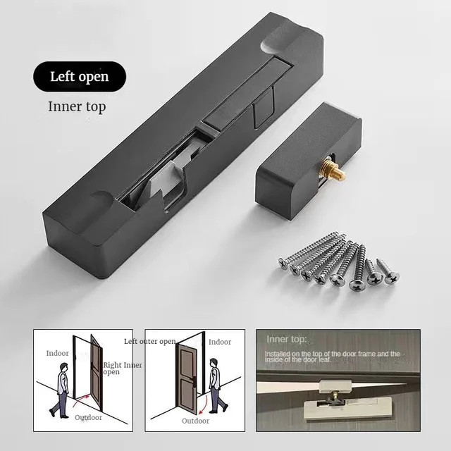 Chốt cửa giảm chấn chống kẹp tay Miken MK-GMQ40W - Image 3