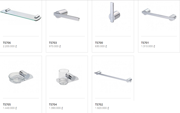 Combo phụ kiện phòng tắm Toto YS406N3V - Image 3