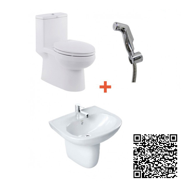 Combo Thiết bị vệ sinh American VF-2011-0955WT-0755WT-WF3907-WF3913 - Image 4