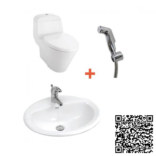 Combo Thiết bị vệ sinh American VF1858-VF0476-WF1501-WF1511 - Image 3