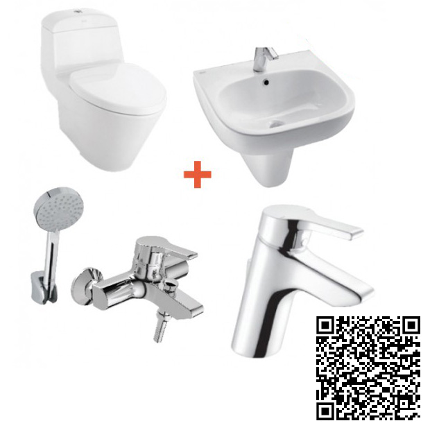 Combo Thiết bị vệ sinh American VF1858-VF0476-WF6501-WF6511 - Image 4