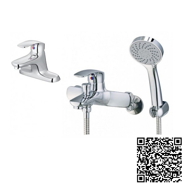 Combo Thiết bị vệ sinh Caesar 2 B380CU-S383C Nóng Lạnh - Image 4