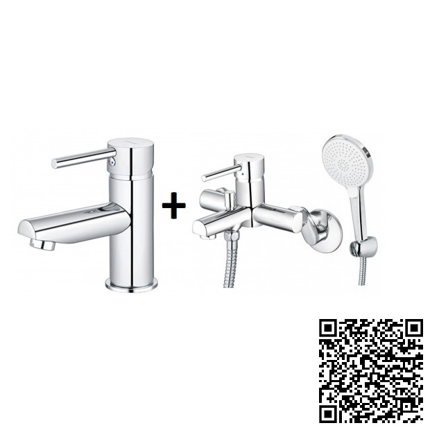 Combo Thiết bị vệ sinh Caesar B260CU-S360C Nóng Lạnh - Image 5