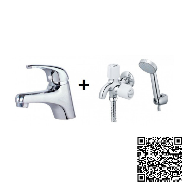 Combo Thiết bị vệ sinh Caesar B400CP-S403C Nóng Lạnh - Image 4