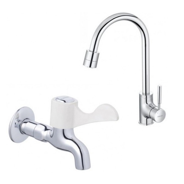 Combo Thiết bị vệ sinh Caesar Bộ Tủ Và Vòi Nóng Lạnh LF5261-EH05261AV-B380CU - Image 3