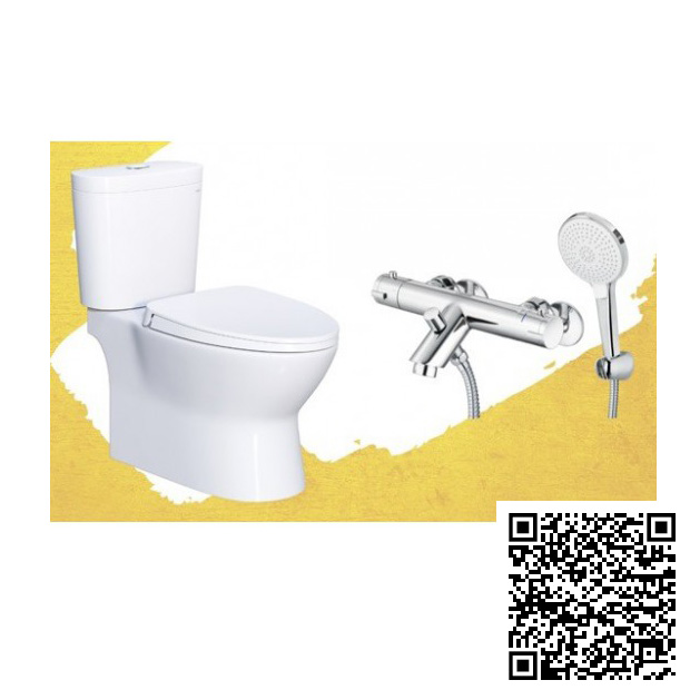Combo Thiết bị vệ sinh Caesar Lavabo Và Vòi Nóng Lạnh L5125-B380CU - Image 4