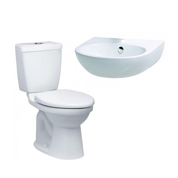 Combo Thiết bị vệ sinh Caesar Vòi Lavabo Và Vòi Gắn Tường B109C-W027C - Image 4